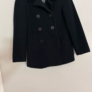 Calvin Klein Elegant Black Peacoat